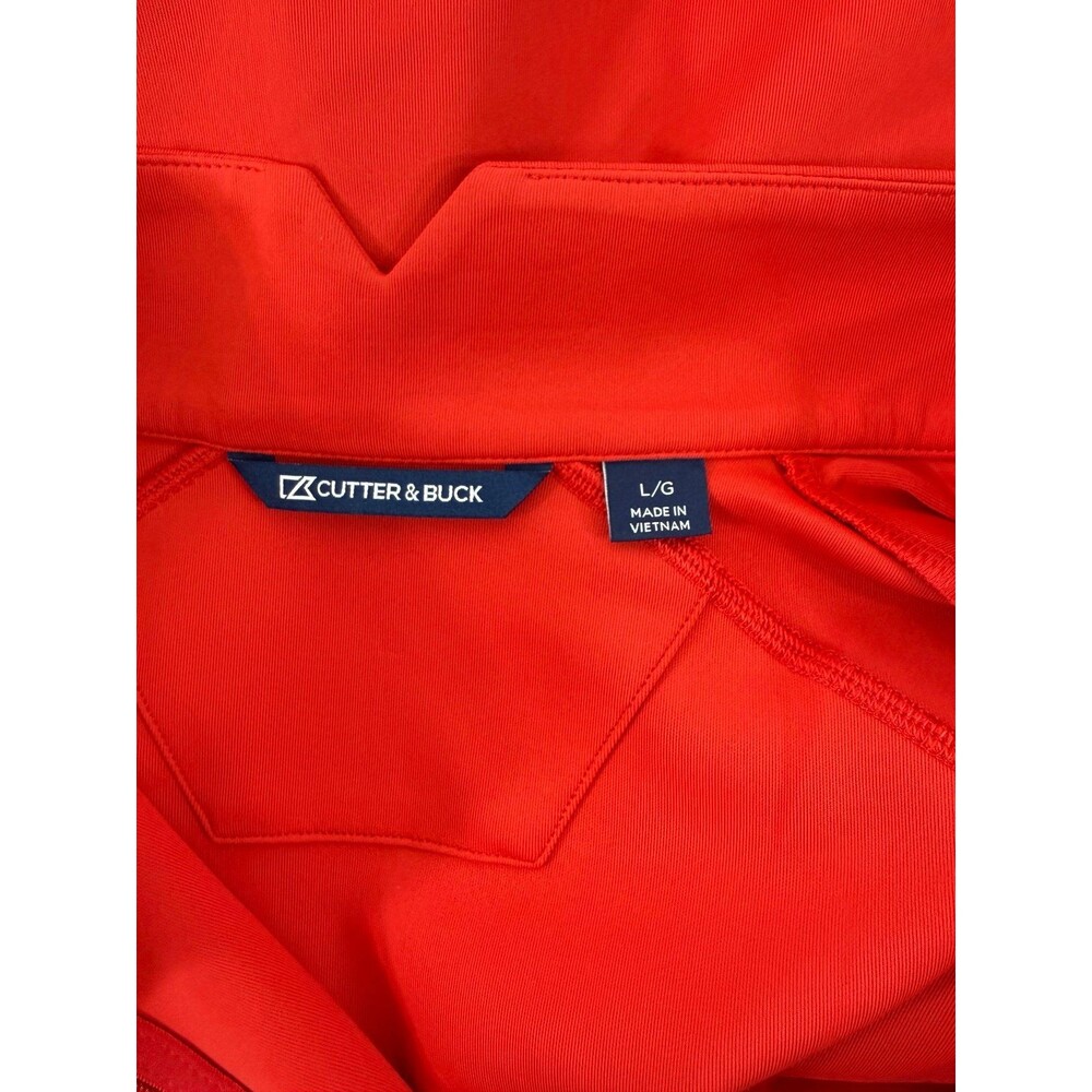 Cutter & Buck Men’s Size Large Pull-Over Red Size Large NWOT. - Picture 4 of 5